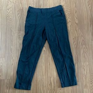 Gray J. Crew Comfy Elastic Waist Work Pants, size Medium